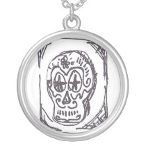 Skull day necklaces