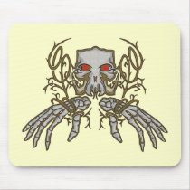 Skull Day of the Dead mousepads