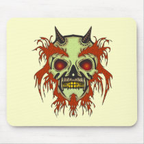 Skull Day of the Dead mousepads