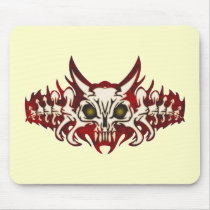 Skull Day of the Dead mousepads