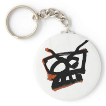 skull design keychain 001