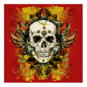 Skull Design Poster posters