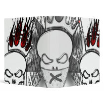 Skull Designs Binders