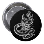 Skull - devil heads with snake pins