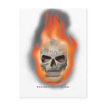 Skull Die postcards