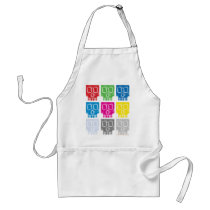skull Digi Graph aprons by kyle59 skull Digi Graph aprons