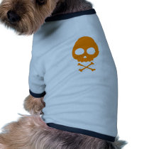 Skull pet clothing