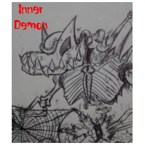 skull drag, Inner Demon t-shirts
