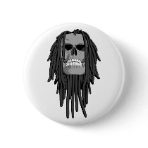 Skull Dreads buttons
