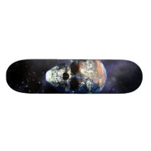 Skull Earth Skateboard Decks