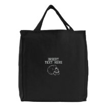 Skull Embroidered Bag embroidered bags by retirementgifts Skull Embroidered Bag embroidered bags