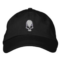 Skull Embroidered Hat