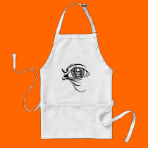 skull eyeball aprons