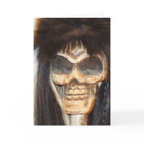 Skull face cards