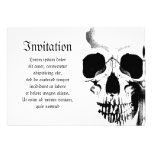 Skull Face Custom Invites