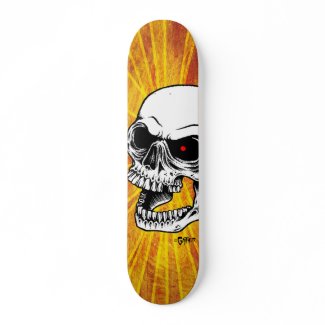 Skull Face skateboard