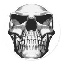 Skull Face stickers