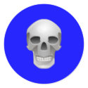 Skull Face Sticker