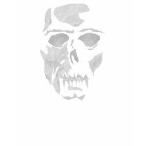Skull Face T-Shirt by townscare Skull Face T-Shirt