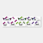 Skull Faery sticker sheet 3 Bumper Sticker