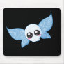 Skull Fairy - Blue Mouse Pad