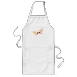 Skull Fairy Orange Aprons