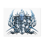 Skull Family postcards