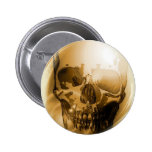 Skull Fantasy Art Pinback Button