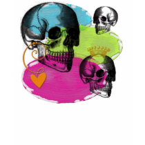 Skull fantasy t-shirts by ImagiMeri Skull fantasy t-shirts