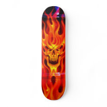 Skull Fire - Skate Deck
