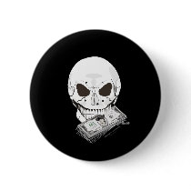 Skull Flame Button