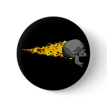 Skull Flames buttons