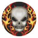 Skull Flames stickers by MANolan Skull Flames stickers
