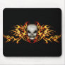 Skull Flames   usepad - black back