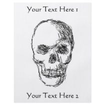 Skull. Custom Flyer