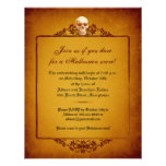 Skull Frame Halloween Invitation