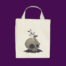 Skull Garden Halloween Bag bags