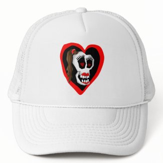 skull girl-1 hat