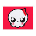 Skull Girl postcards by kawaii Skull Girl postcards