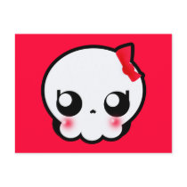 Skull Girl postcards