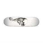 skull gothika skate board decks