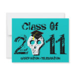 Skull Graduation Class of 2011 Invitation 2
