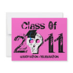 Skull Graduation Class of 2011 Invitation 3