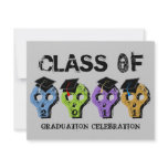 Skull Graduation Class of 2011 Invitation 5