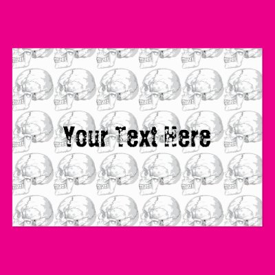 Skull Greeting Cards Business Cards Zazzle_profilecard