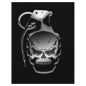 Skull Grenade flyers by GrungeFactory Skull Grenade flyers