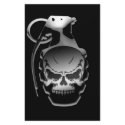 Skull Grenade stationery