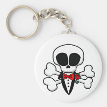 Skull Groom Fully Customizable Key Chains