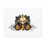 Skull Guitars Speakers Post Card