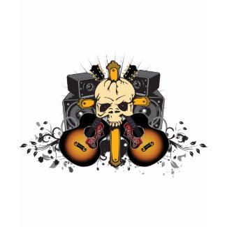 Skull Guitars Speakers shirt